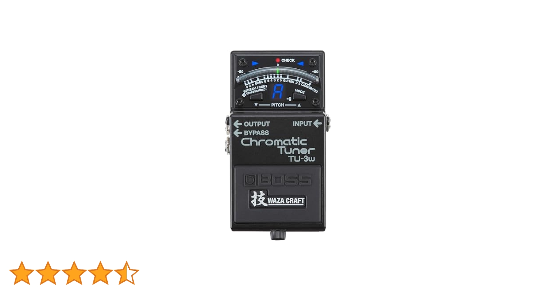TU-3W(J) ”MADE IN JAPAN” Chromatic Tune… BOSS TU-3W Waza Craft Chromatic Tuner Pedal | Guitar Center